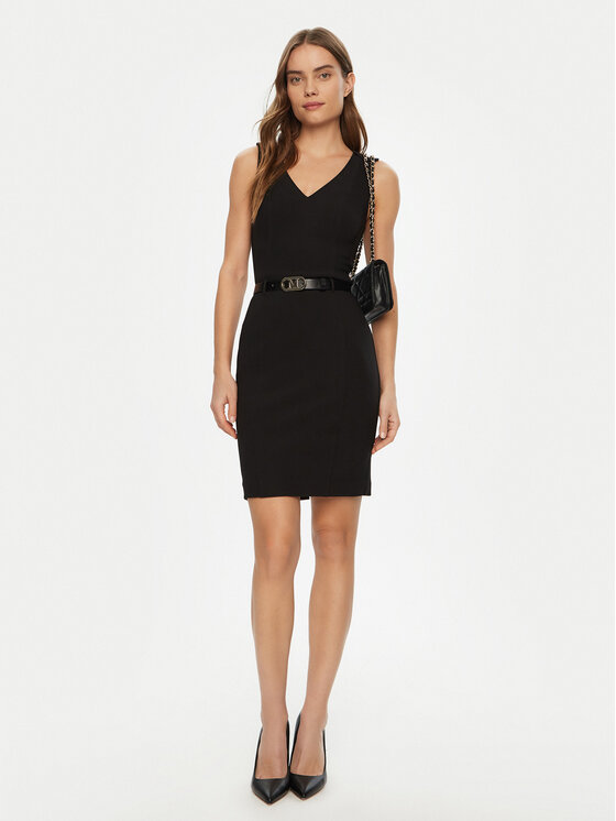 Marciano Guess Marciano Guess Φόρεμα κοκτέιλ 5RGK10 6302A Μαύρο Bodycon Fit