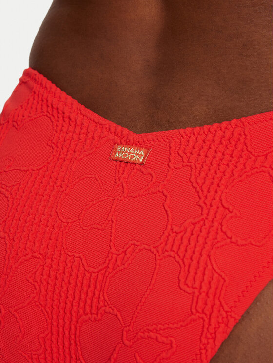 Banana Moon Banana Moon Bikini alsó Kapea Hibiscrun MJO19 Piros