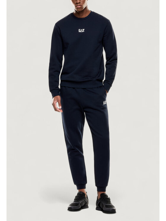 EA7 Emporio Armani EA7 Emporio Armani Felpa 8NPM34 PJVTZ Blu Casual Fit