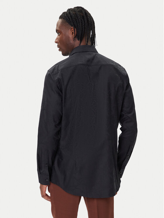 HUGO HUGO Košeľa Kenno 50500965 Čierna Slim Fit