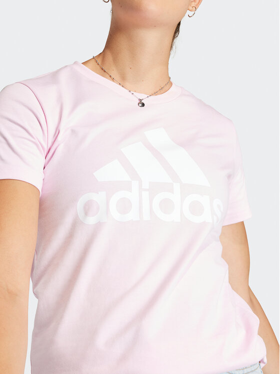 adidas adidas T-shirt Essentials Logo GL0726 Ružičasta Regular Fit