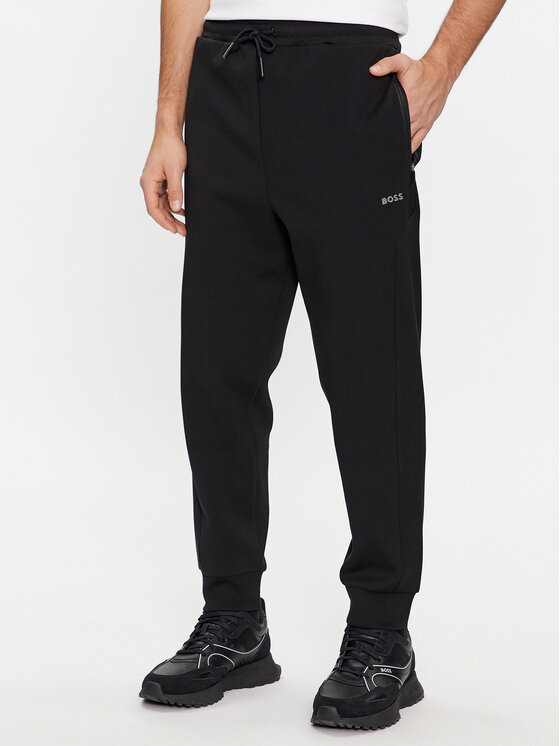 BOSS Boss Sporta bikses Hadiko 1 50504752 Melns Regular Fit