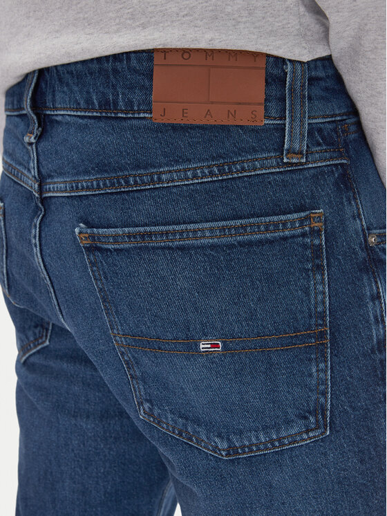 Tommy Jeans Tommy Jeans Szorty jeansowe Ronnie DM0DM20943 Granatowy Regular Fit
