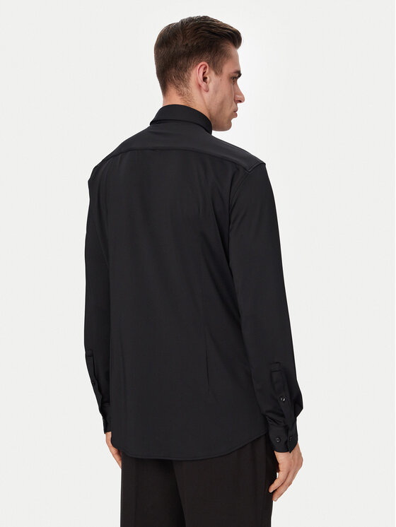 HUGO HUGO Cămașă Kenno 50481195 Negru Slim Fit
