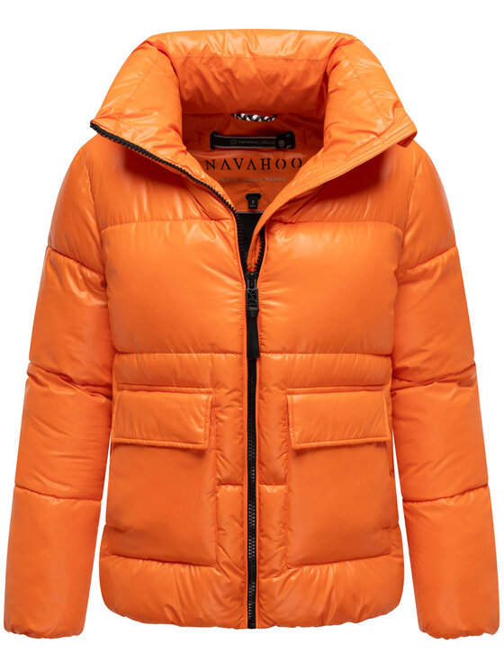 Navahoo Navahoo Kurtka zimowa Eispacht Pomarańczowy Regular Fit