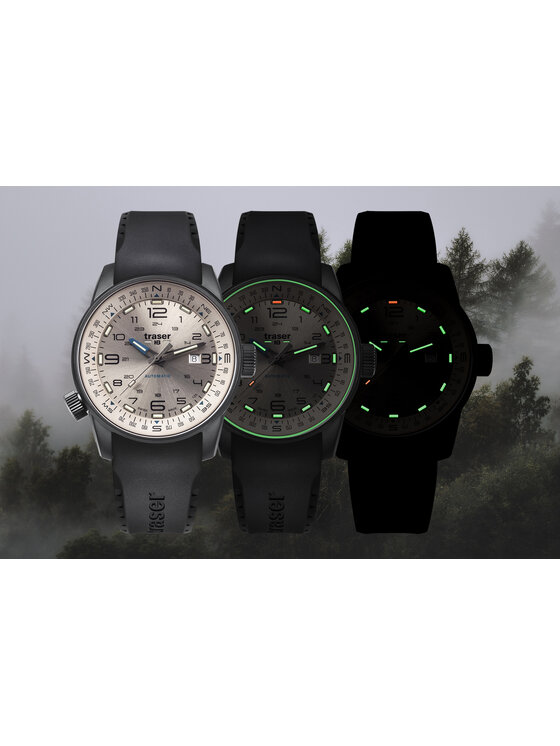 Traser Traser Zegarek TS-110455 Czarny