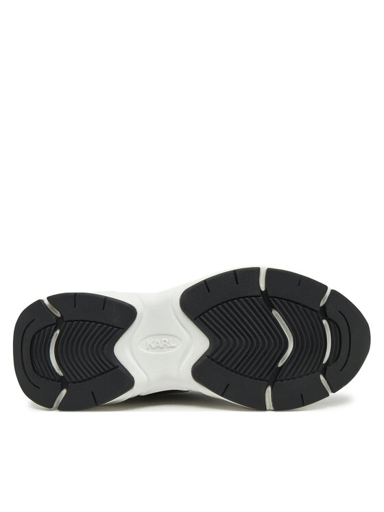 KARL LAGERFELD KARL LAGERFELD Sneakersy Komet Wedge KL65724A Černá