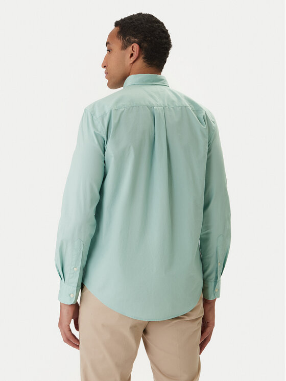 Tommy Hilfiger Tommy Hilfiger Camicia MW0MW37550 Verde Regular Fit