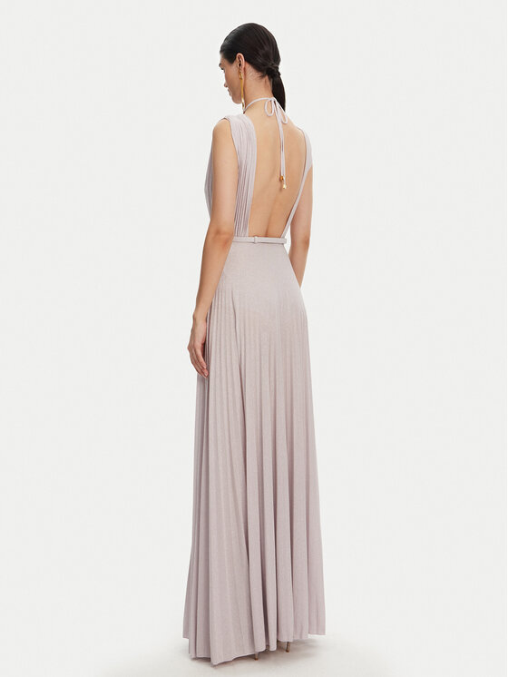 Elisabetta Franchi Elisabetta Franchi Sukienka wieczorowa AB-R21-52E2 Fioletowy Regular Fit