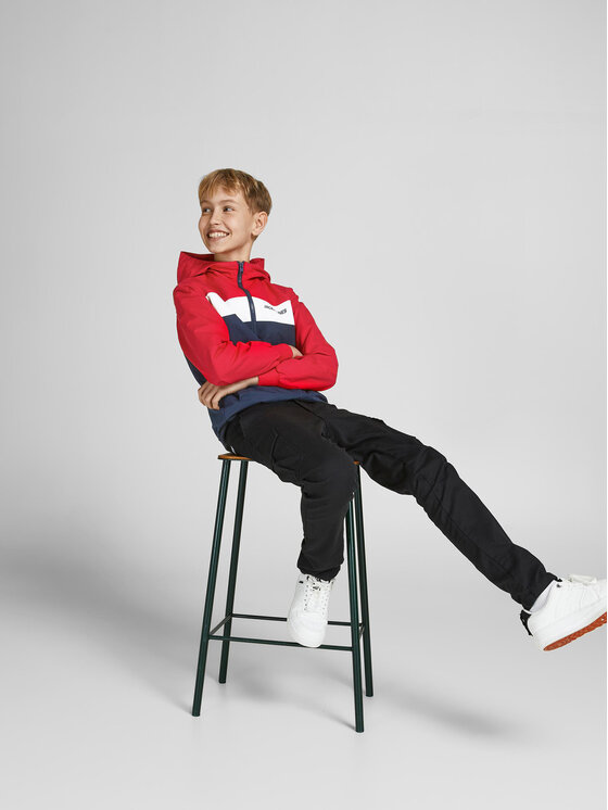 Jack & Jones Junior Jack & Jones Junior Демісезонна куртка Rush Blocking 12200453 Кольоровий Regular Fit