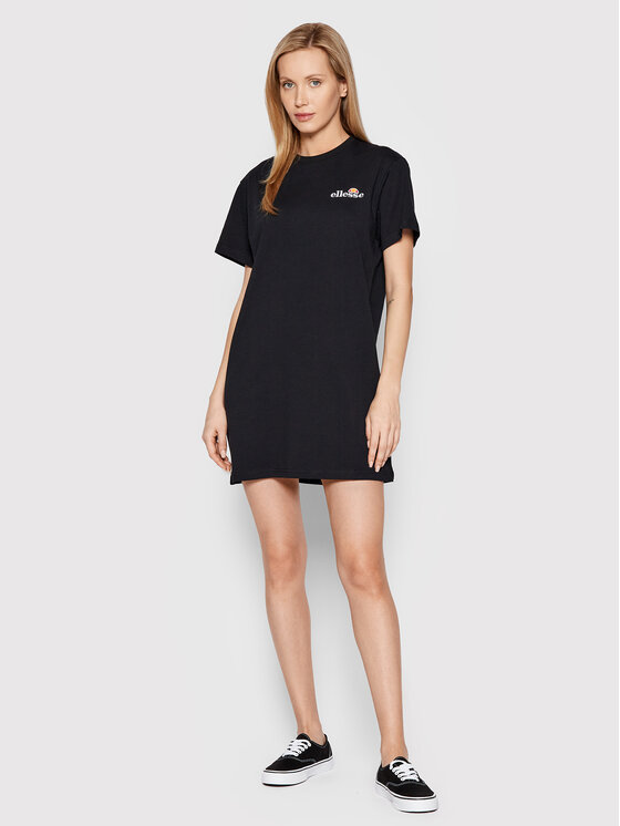 Ellesse Ellesse Sukienka codzienna Adore SGM14191 Czarny Regular Fit