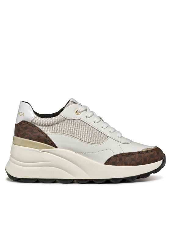 Geox Sneakers D Spherica Ec13 D45WAA 085AS C1352 Blanc