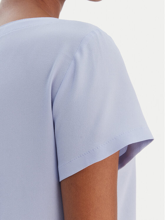 Marella Marella Μπλουζάκι Cartone 2615111021 Γαλάζιο Regular Fit