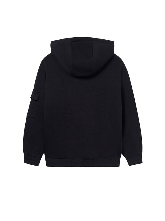 Mayoral Mayoral Μπλούζα 7403 Μαύρο Relaxed Fit
