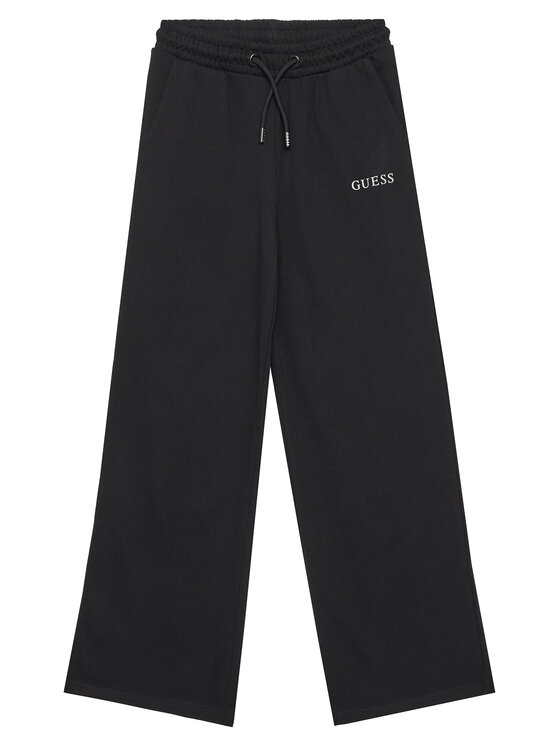 Guess Guess Jogginghose J5YQ14 KA6R4 Schwarz Regular Fit