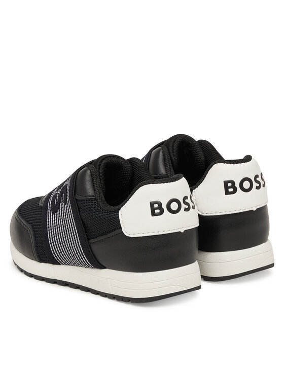 BOSS BOSS Sneakersy J52822 Czarny