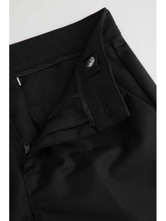 Coccodrillo Coccodrillo Bavlnené nohavice WC6119104EJB-021 Čierna Regular Fit