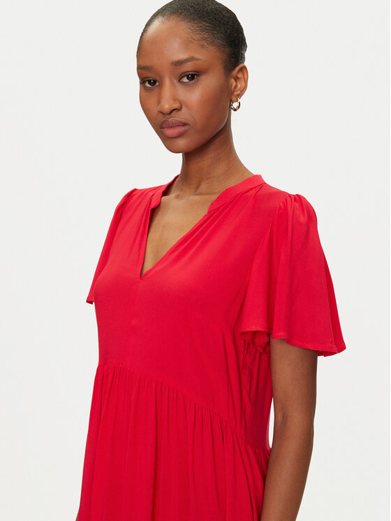 JDY JDY Літня сукня Star 15257228 Червоний Regular Fit