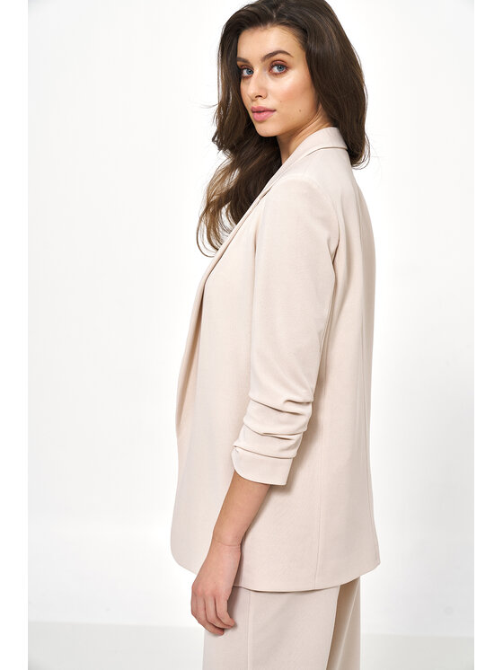 NIFE NIFE Marynarka Z58 Beżowy Blazer Fit