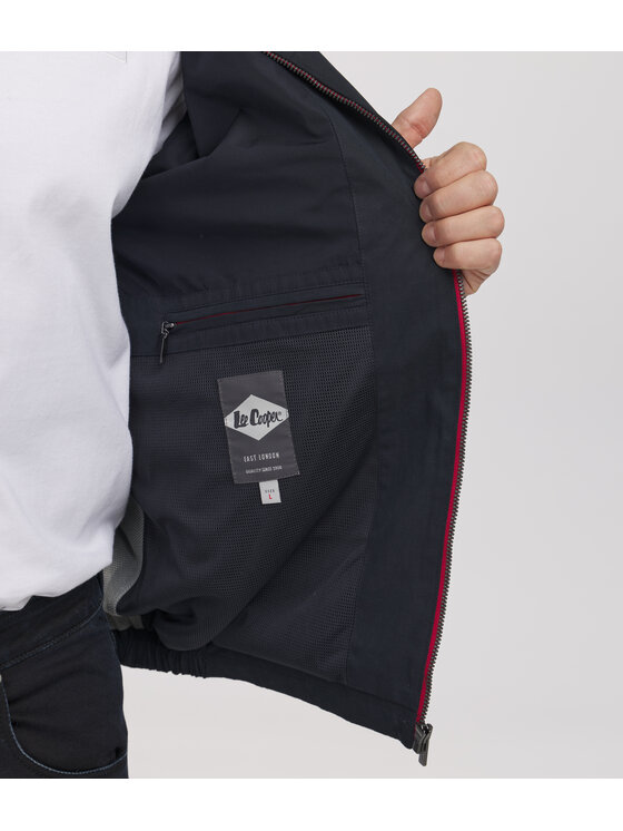 Lee Cooper Lee Cooper Kurtka damska KURTKA M CESAR 8155 NAVY Granatowy Regular Fit