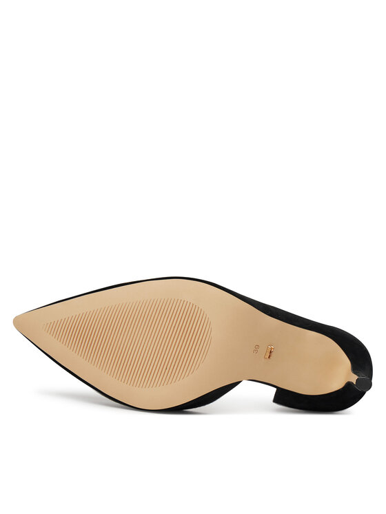 DeeZee DeeZee Pantofi cu toc subțire DZ-09A Negru