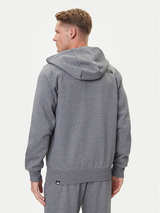 The North Face The North Face Bluza Simple Dome NF0A89FD Szary Regular Fit