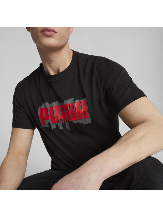 Puma Puma T-Shirt 674475 Czarny Comfortable Fit
