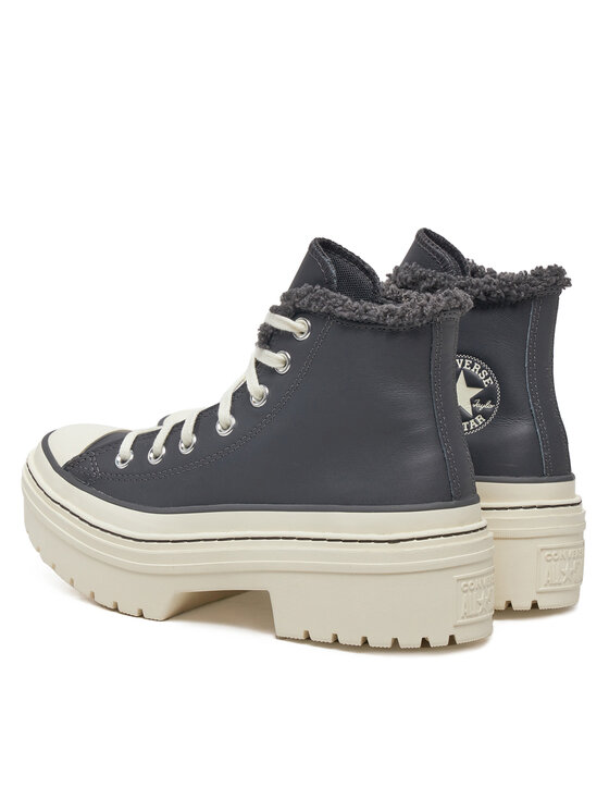 Converse Converse Tornacipő Chuck Taylor All Star Lugged Heel Sherpa A10152C 094 Sötétkék