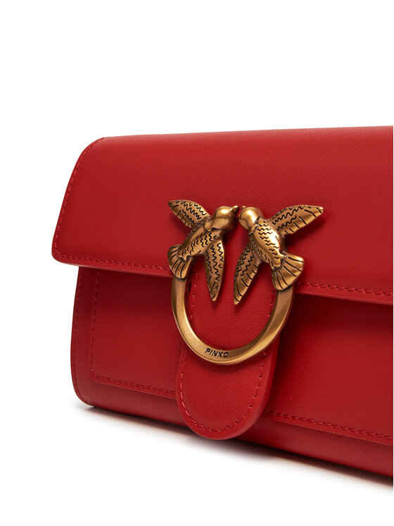 PINKO PINKO Torbica Love One Wallet C PE 25 PLTT 100062 A0GK Crvena