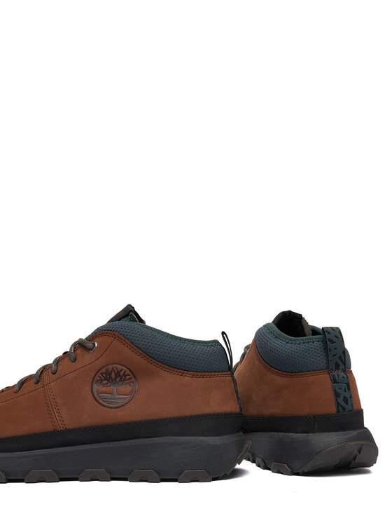 Timberland Timberland Sneakersy Winsor Trail Mid Lace TB0A41X7W071 Brązowy