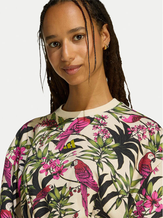 adidas adidas Kasdieninė suknelė Farm Rio KD2193 Spalvota Oversize