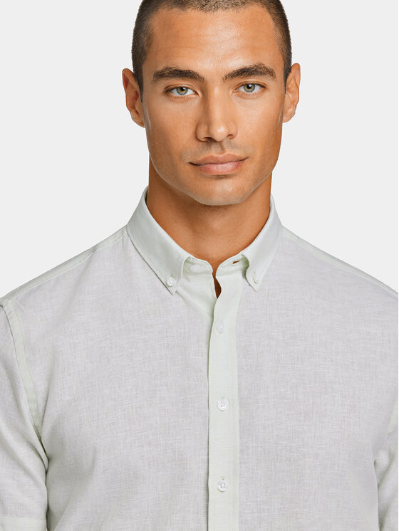 Lindbergh Lindbergh Cămașă 30-203345A Verde Slim Fit