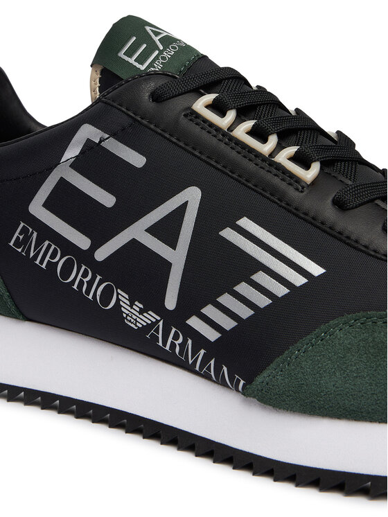 EA7 Emporio Armani EA7 Emporio Armani Sneakersy 7X000541 AF18609 MZ578 Zelená