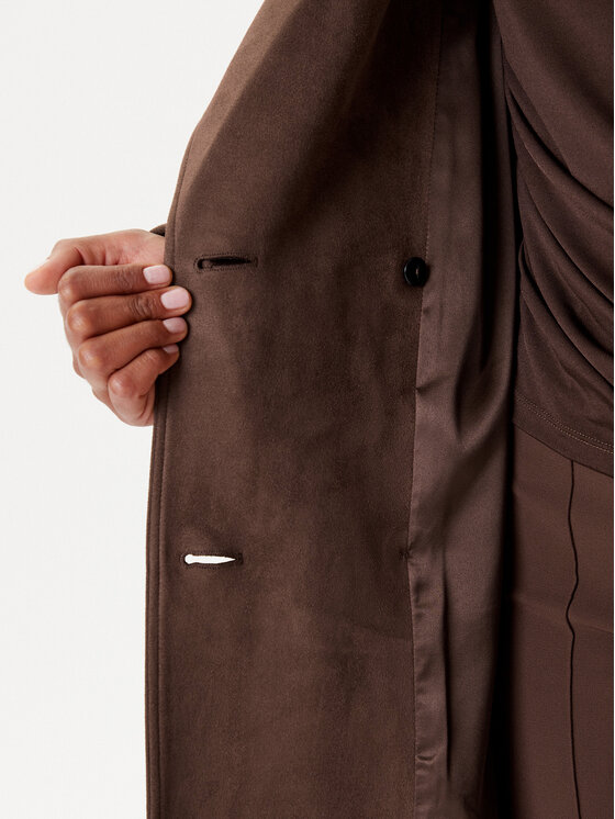 Bardot Bardot Viharkabát Kira Vegan Suede 57053JB4 Barna Regular Fit