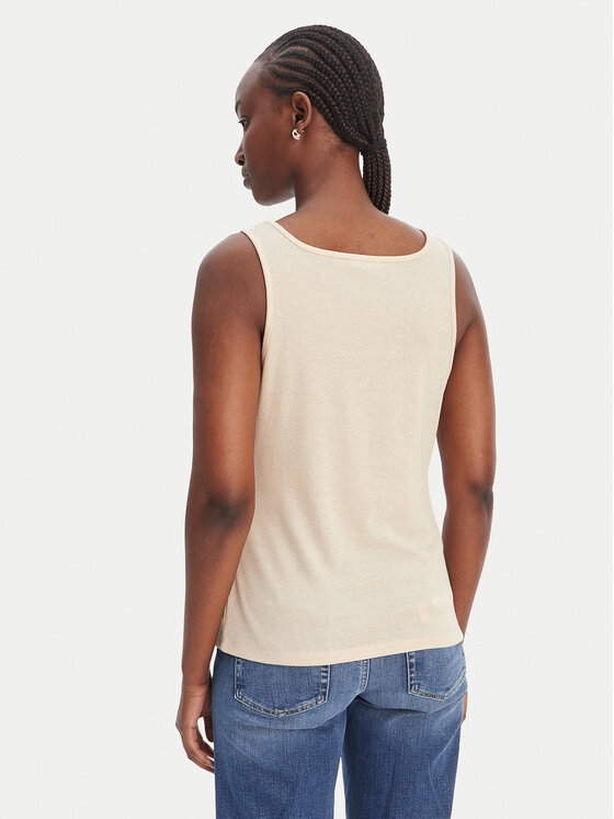 Liu Jo Sport Liu Jo Sport Felső TA6173 J3845 Ekru Regular Fit