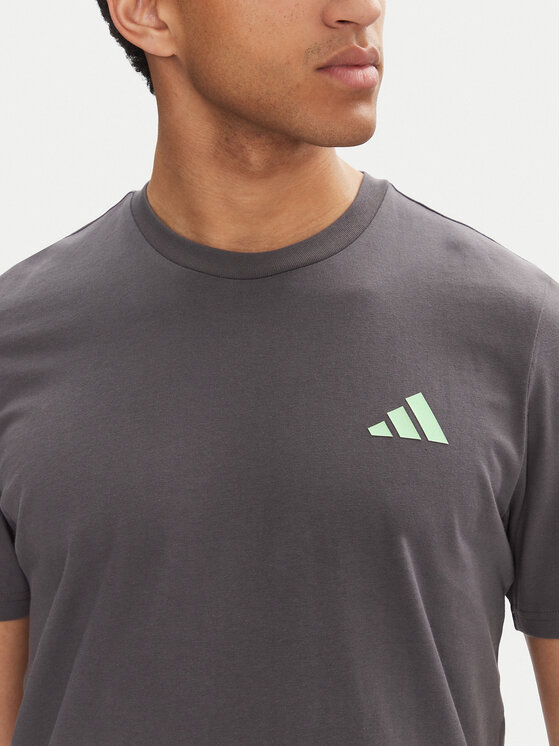 adidas adidas T-Shirt Mercedes - AMG Petronas Formula One Team Premium JY3032 Szary Regular Fit