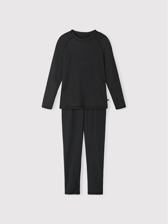 Reima Komplet bielizny termoaktywnej Sportti 5200034A Czarny Slim Fit