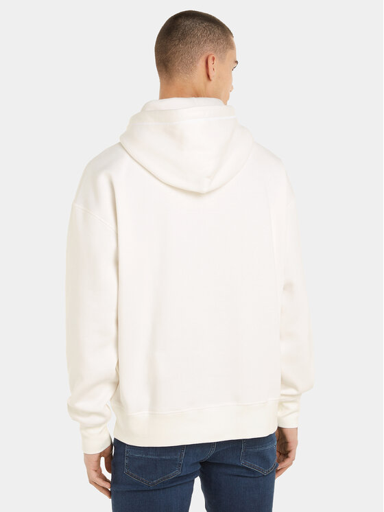 Tommy Hilfiger Tommy Hilfiger Sweatshirt Monotype Embro MW0MW33062 Weiß Regular Fit