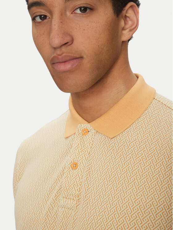 Blend Blend Polo 20718252 Narančasta Regular Fit