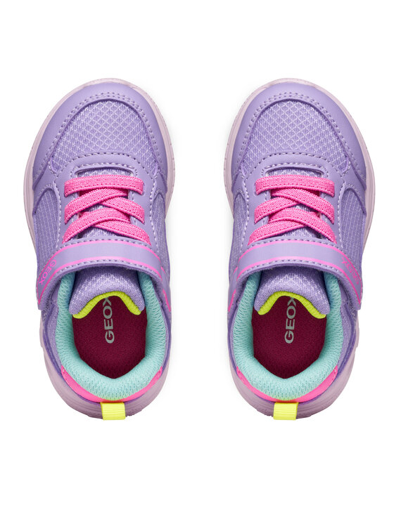 Geox Geox Laisvalaikio batai B Sprintye B564TB 0BC14 C8E8L Violetinė