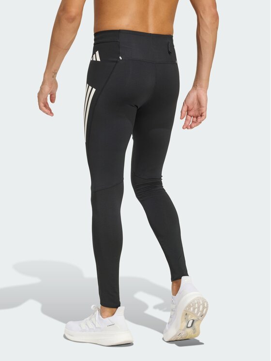 adidas adidas Legginsy adi365 Iconic Running Czarny Fitted Fit