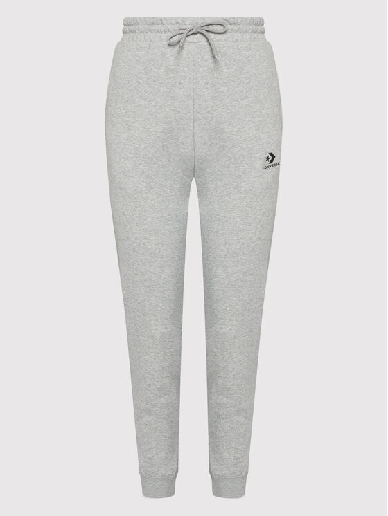 Converse Converse Spodnie dresowe Unisex Core 10023873-A02 Szary Regular Fit