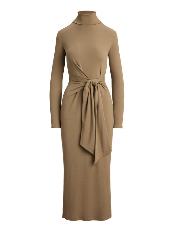 LAUREN RALPH LAUREN LAUREN RALPH LAUREN Strickkleid 200980028003 Beige Slim Fit