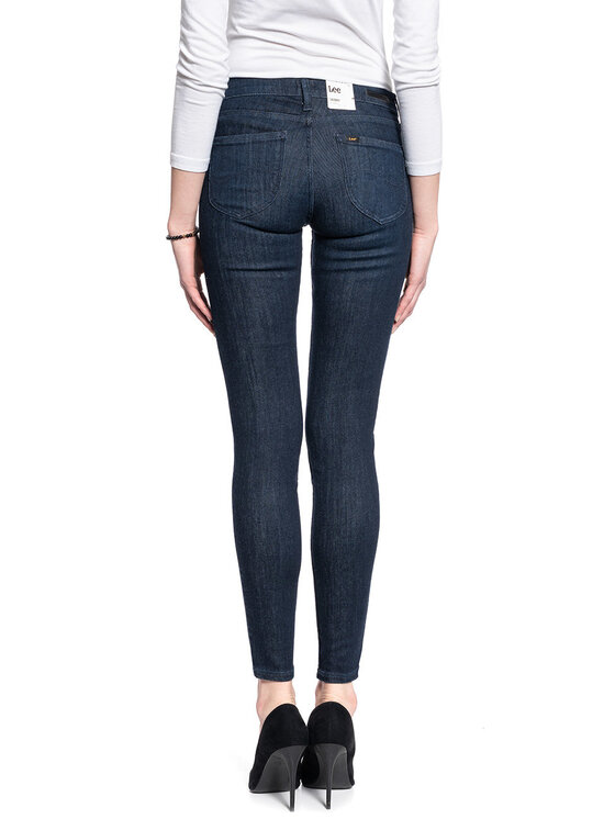 Lee Lee Jeansy SCARLETT Niebieski Skinny Fit