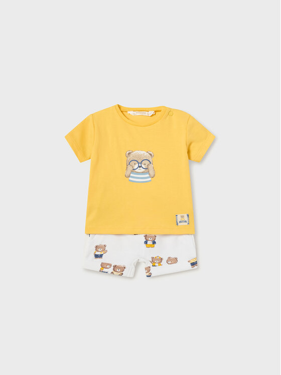 Mayoral Set tricou și pantaloni scurți 1267 Colorat