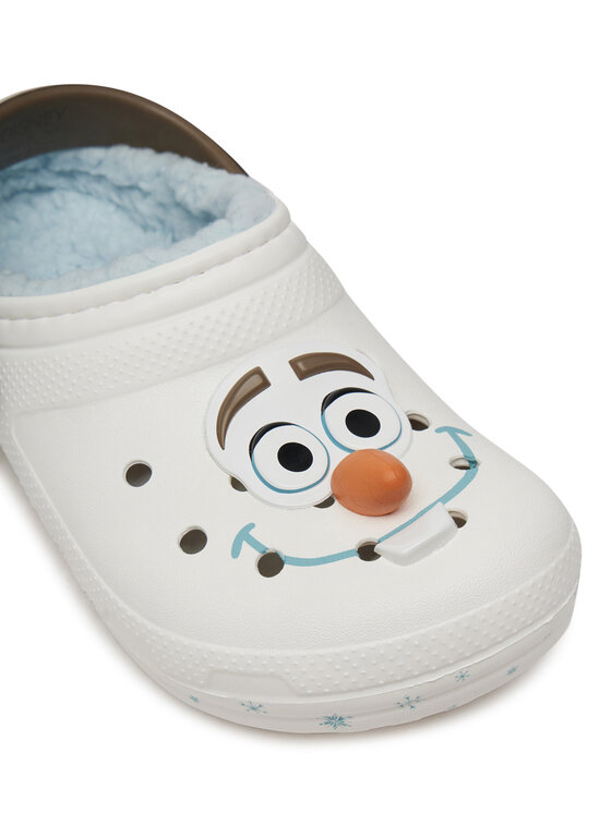 Crocs Crocs Şlapi Classic Frozen Olaf Clog Kids 210234 Alb