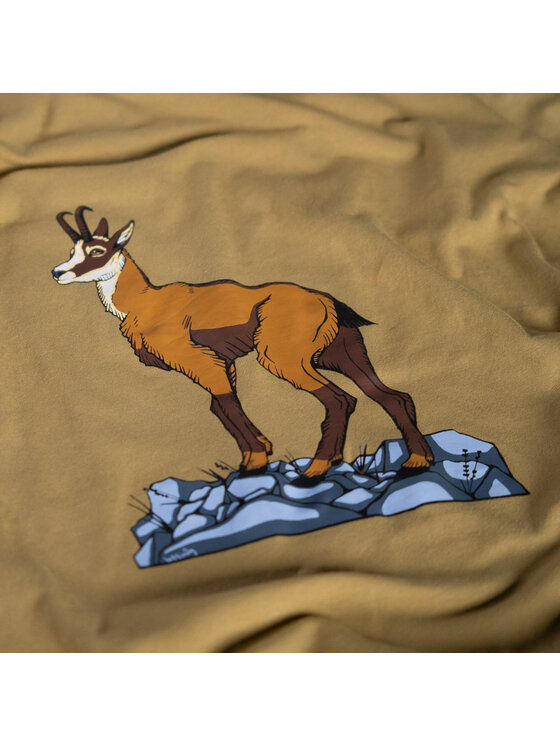 Alpinus Alpinus Longsleeve Varena Brązowy Active Fit
