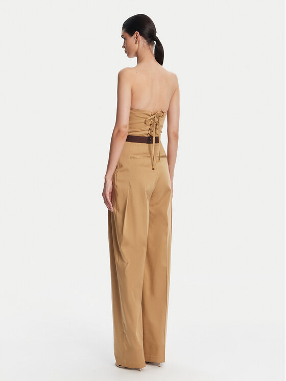 Elisabetta Franchi Elisabetta Franchi Kombinezon TU05152E2 032 Bež Regular Fit