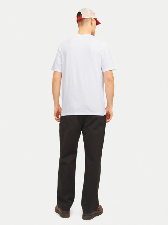 Jack & Jones Jack & Jones T-Shirt Erris 12256799 Λευκό Standard Fit