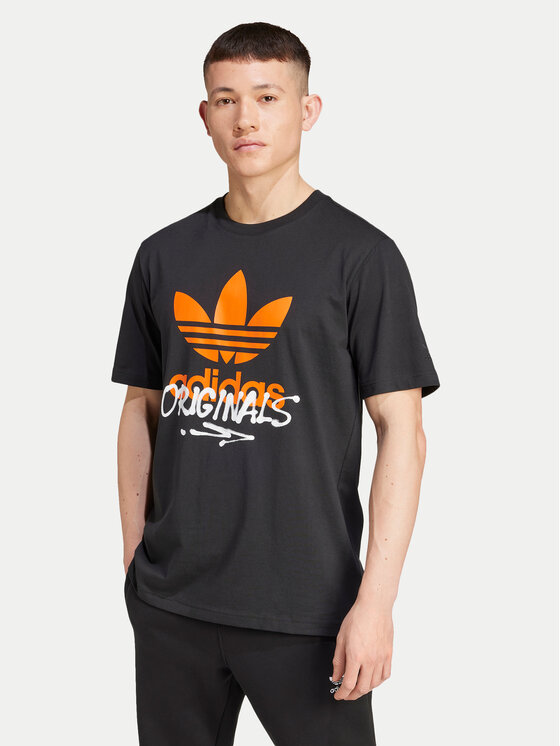 Adidas Majica Supply Street IZ2578 Črna Regular Fit